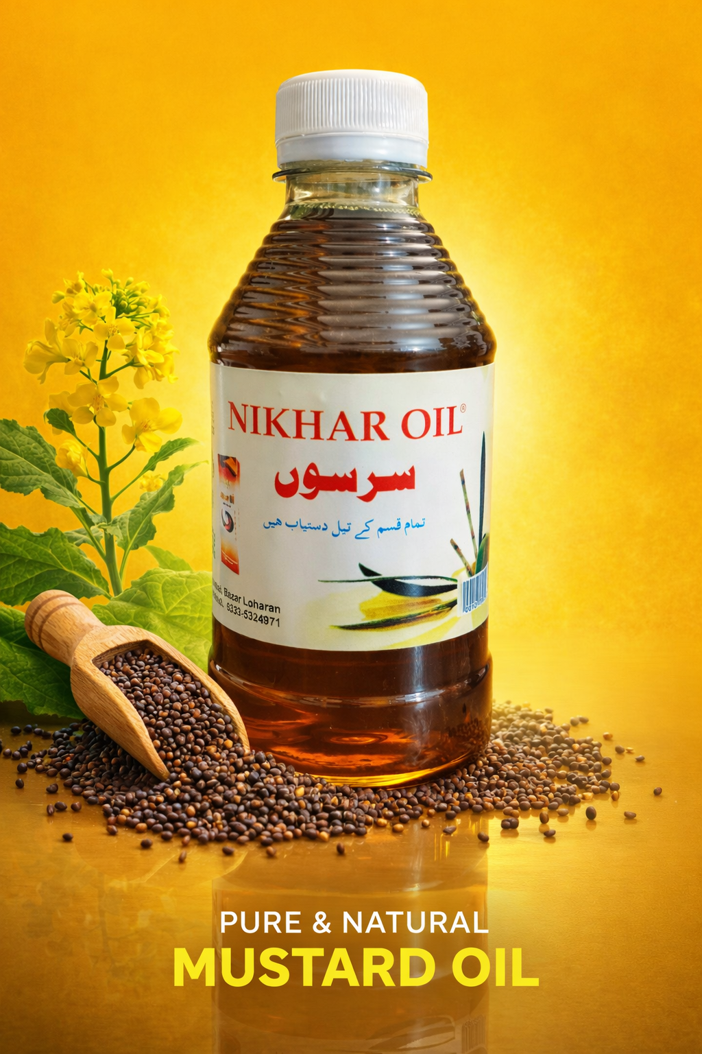 Mustard Oil (سرسوں کا تیل) 250ml