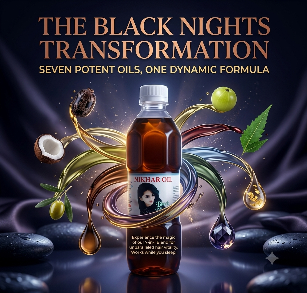 Black Nights Herbal Oil (500ml)